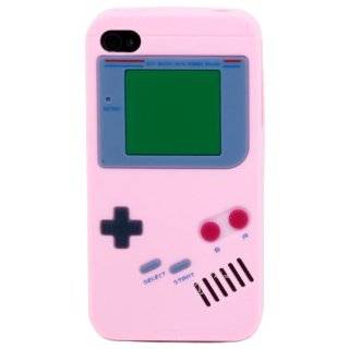 Light PINK iPhone 4/4s silicon GAMEBOY case by Generic