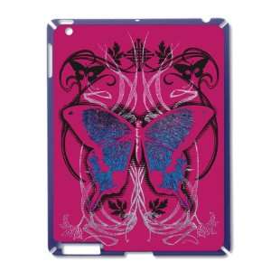 iPad 2 Case Royal Blue of Goth Butterfly
