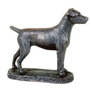  Jack Russell Terrier Bronze Sculpture