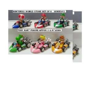  Nintendo World Store Super Mario Kart Figure Set of 6 