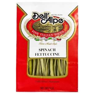 Dell Alpe Home Style Spinach Fettucine Grocery & Gourmet Food
