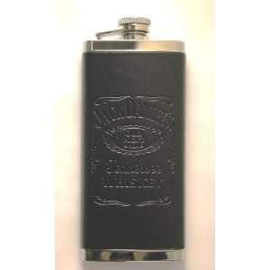  Jack Daniels Stainless Steel Flask 5 Oz Black Color 