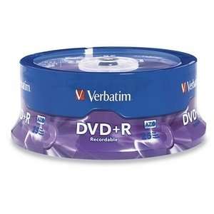 Verbatim Corporation, Inc 16x DVD+R Media Electronics