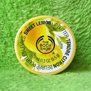  Body Shop Sweet Lemon Lip Butter