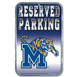 NCAA Memphis Tigers 11 by 17 inch Locker Room Sign  Sports 