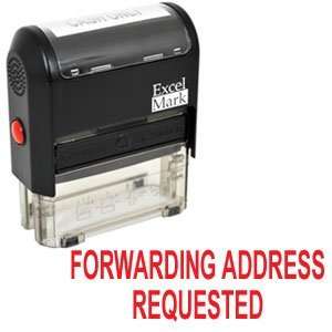  FORWARDING ADDRESS REQUESTED Self Inking Rubber Stamp 