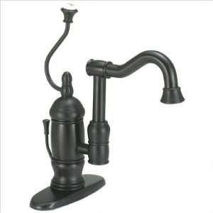 Belle Foret N32507 Deck Mount Bathroom Faucet with Extended Spout and 