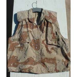  Cover Body Armor Flak Vest 3 Color Desert Camo Size Large 