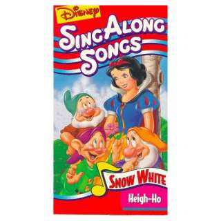  Disney Sing Along Songs Heigh Ho [VHS] Disney Sing Along