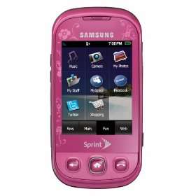 Wireless Samsung Seek M350 Phone, Pink (Sprint)