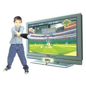  NEW Virtual Baseball With Console, Bat, Wired Run Pad 