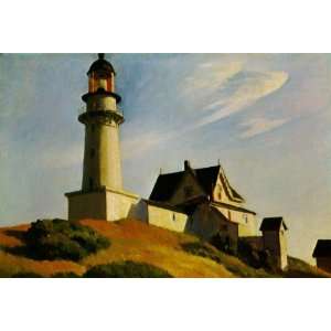  Hand Made Oil Reproduction   Edward Hopper   32 x 22 