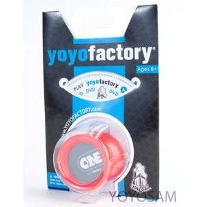 YoYoFactory One Yo Yo   Red with DVD