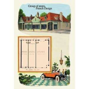  Vintage Art Group of Stores French Design   08441 3