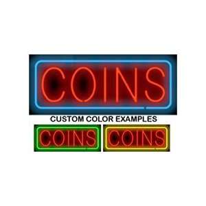  Coins Neon Sign Patio, Lawn & Garden