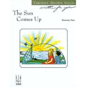  Timothy Brown   The Sun Comes Up Musical Instruments