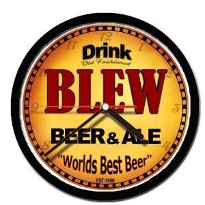  BLEW beer and ale cerveza wall clock 