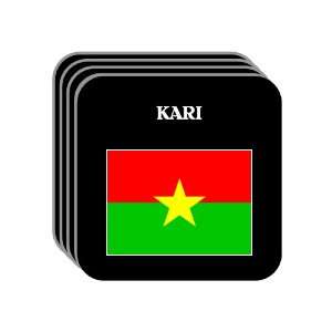  Burkina Faso   KARI Set of 4 Mini Mousepad Coasters 