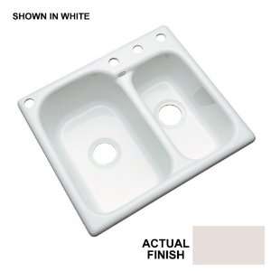   Double Basin Acrylic Topmount Kitchen Sink 33160