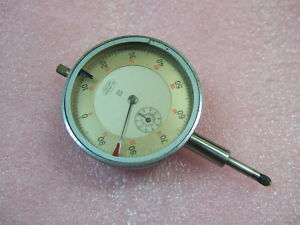 Carl Mahr Vintage Dial Indicator 0.01 mm 0 100 B  