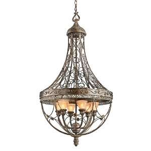 Kichler Lighting 42394TRZ 6 Light Marchesa Foyer Light, Terrene Bronze