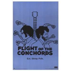  Flight of the Conchords Movie Poster, 24 x 36 (2007 