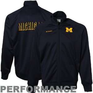  Columbia Michigan Wolverines Navy Blue Acceleration 