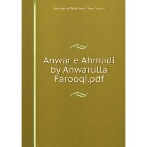   by Anwarulla Farooqi.pdf Muhammad Tariq Hanafi Sunni Lahori Books