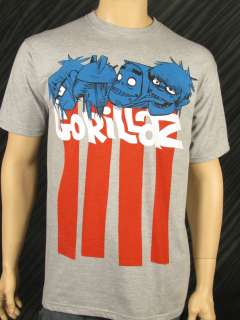 Officially Licensed GORILLAZ T Shirt Empire Ants Mens Band Tee BRAND 