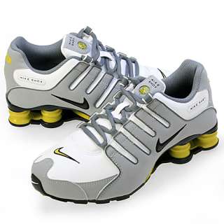 NIKE SHOX NZ SI PLUS (GS) BIG KIDS Size 6.5 White Shoes  