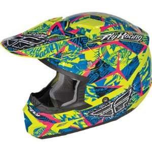    Fly Racing Trophy 2 Helmet Youth Retro Large