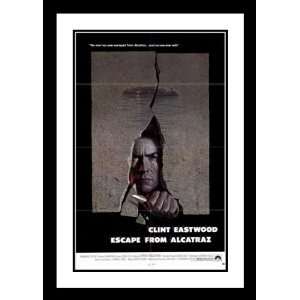  Escape from Alcatraz Framed and Double Matted 20x26 Movie 