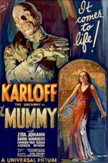 MOVIE POSTER ~ THE MUMMY 1932 Boris Karloff  