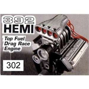  Ross Gibson 1/25 Hemi 392 Top Fuel Drag Race Engine Kit 