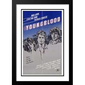  Youngblood 20x26 Framed and Double Matted Movie Poster 