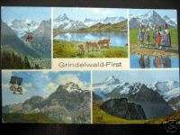 Switzerland~Schweiz~GRINDELWALD FIRST~Ski Chair Lift  