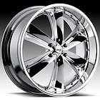 26 Niche 26x10 SHAZ 6 lug 6x5.5 Chrome ONE Single +35 Replacement 