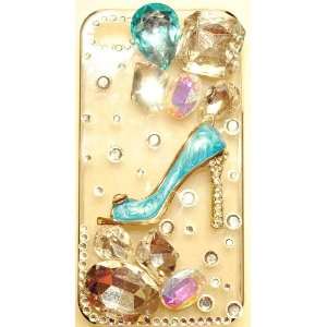 Sexy BLUE HIGH HEELS 3D Case for iPhone 4S & iPhone 4 Verizon AT&T 