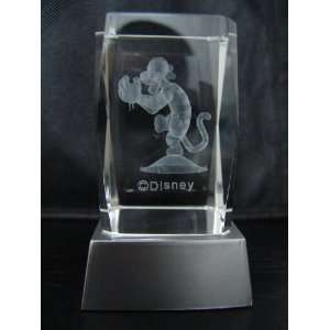  3D Laser Etched Crystal Disney Character Tiger Everything 