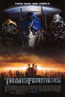 TRANSFORMERS MOVIE POSTER 2 Sided ORIGINAL Final 27x40  