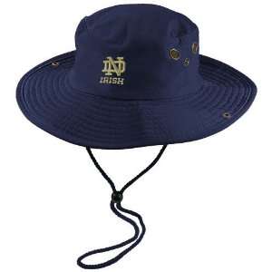  adidas Notre Dame Fighting Irish Navy Blue Safari Hat 