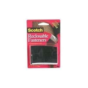  3M RF7731 1 X 3 Scotch Reclosable Fasteners, Black