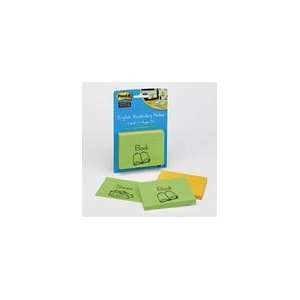  3M Post it Products, Post it Printed Notes 562 EVN English 