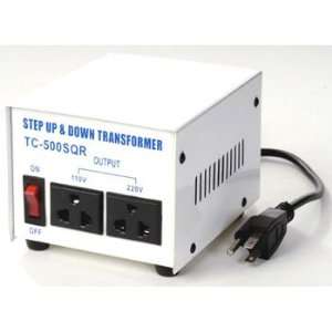  TC 500SQR Step Up / Step Down Transformer Electronics