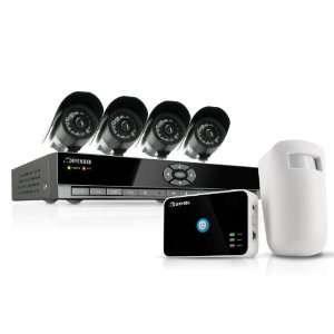  SN502 4CH 002 4 Channel H.264 500GB DVR Security System with 4 