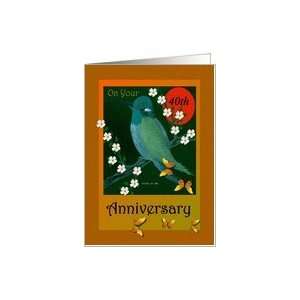 Anniversary / Year specific  40th Card