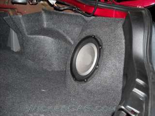 05 09 FORD MUSTANG SUB BOX SUBWOOFER PASSENGER 10  