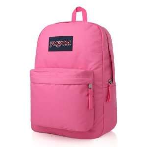  JANSPORT SUPERBREAK BACKPACK SCHOOL BAG   Pink Poodle 