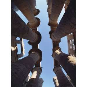  The Massive Columns of the Great Hypostyle Hall, Temple of Amon 