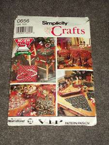 Simplicity Crafts 0656 No Sew Christmas Holiday  